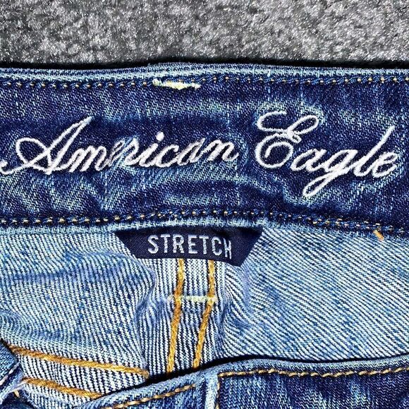 NWOT American Eagle outfitters women’s skinny jeans size 0 - Picture 3 of 6